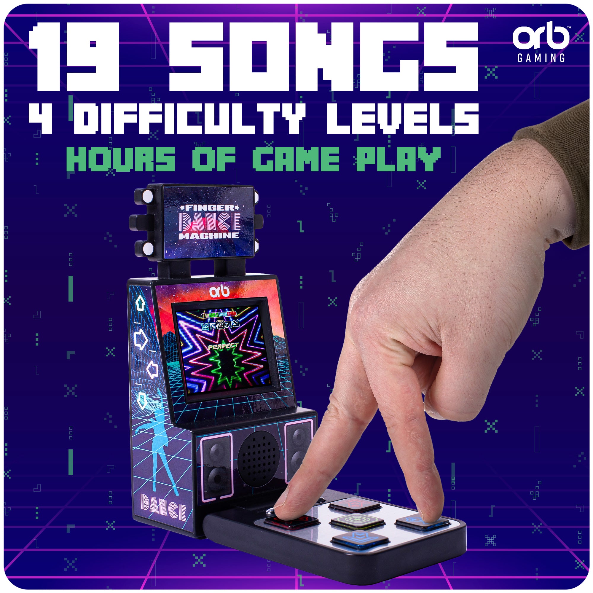 Handheld Finger Dance Arcade Machine