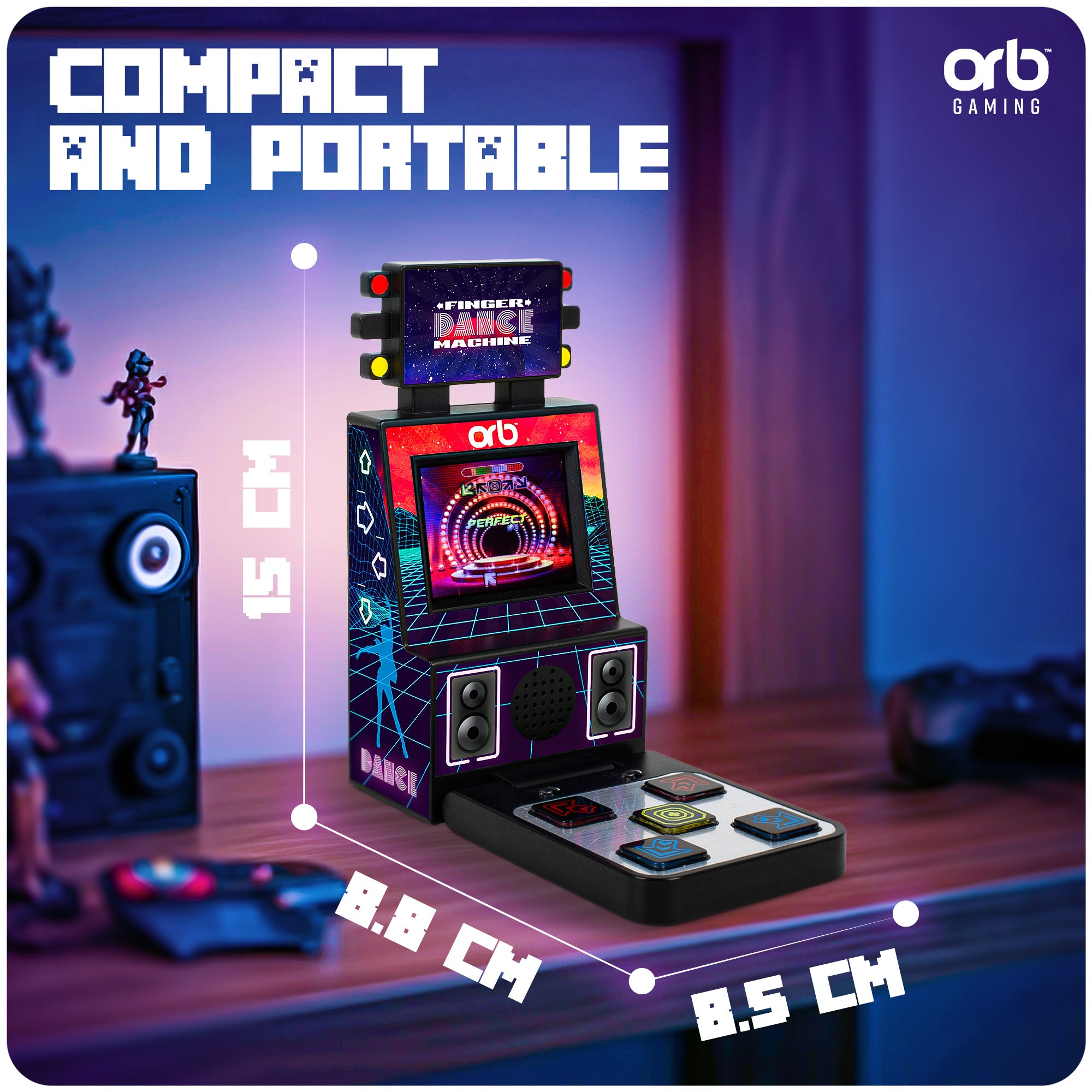 Handheld Finger Dance Arcade Machine