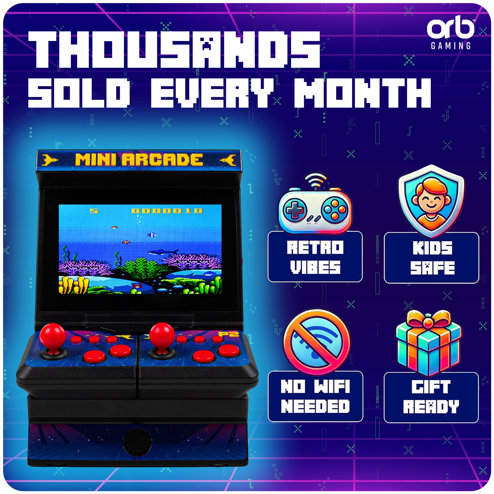 Handheld Arcade Machine (2 Player)