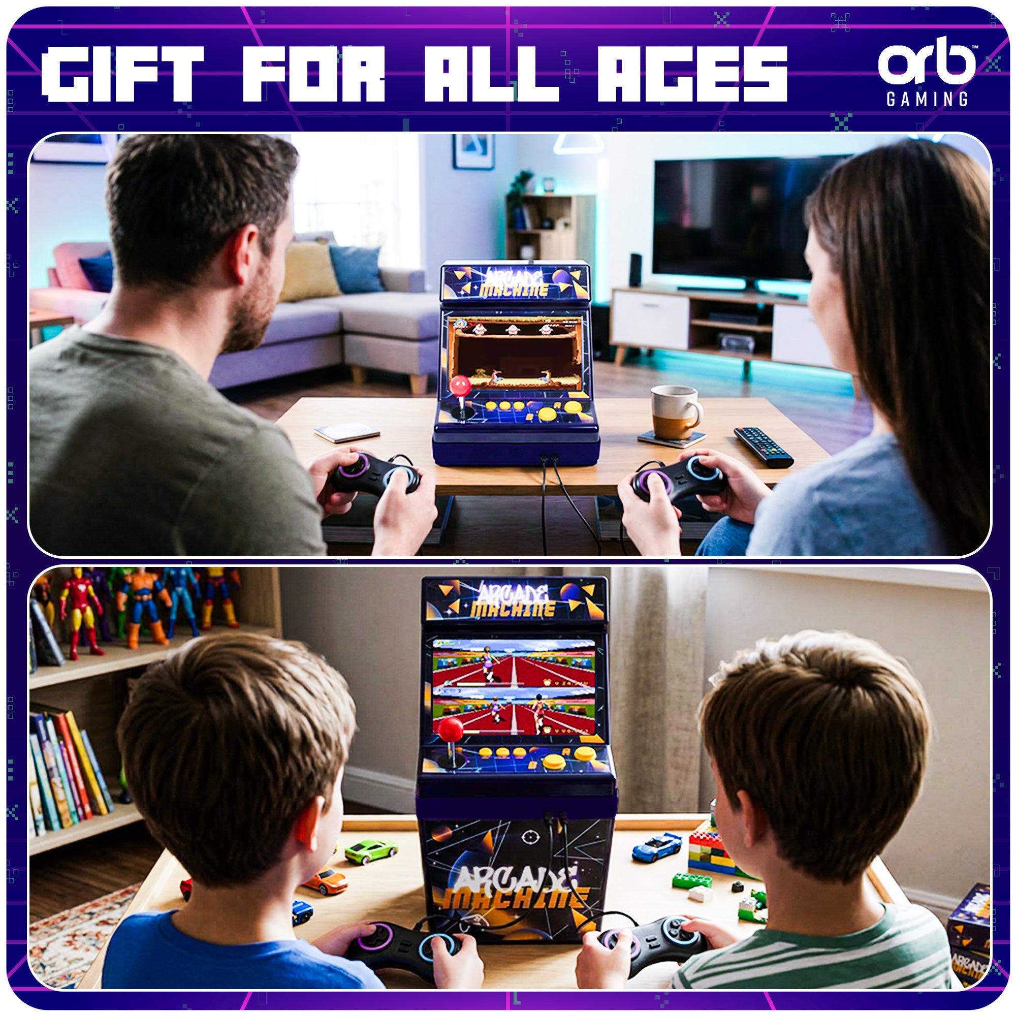 Orb TA90 - Tabletop Arcade Machine (150 Games)