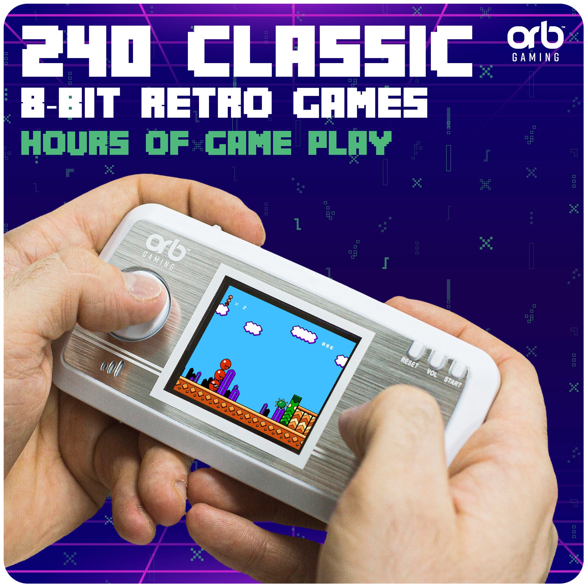 Handheld Games Console (240 Games)