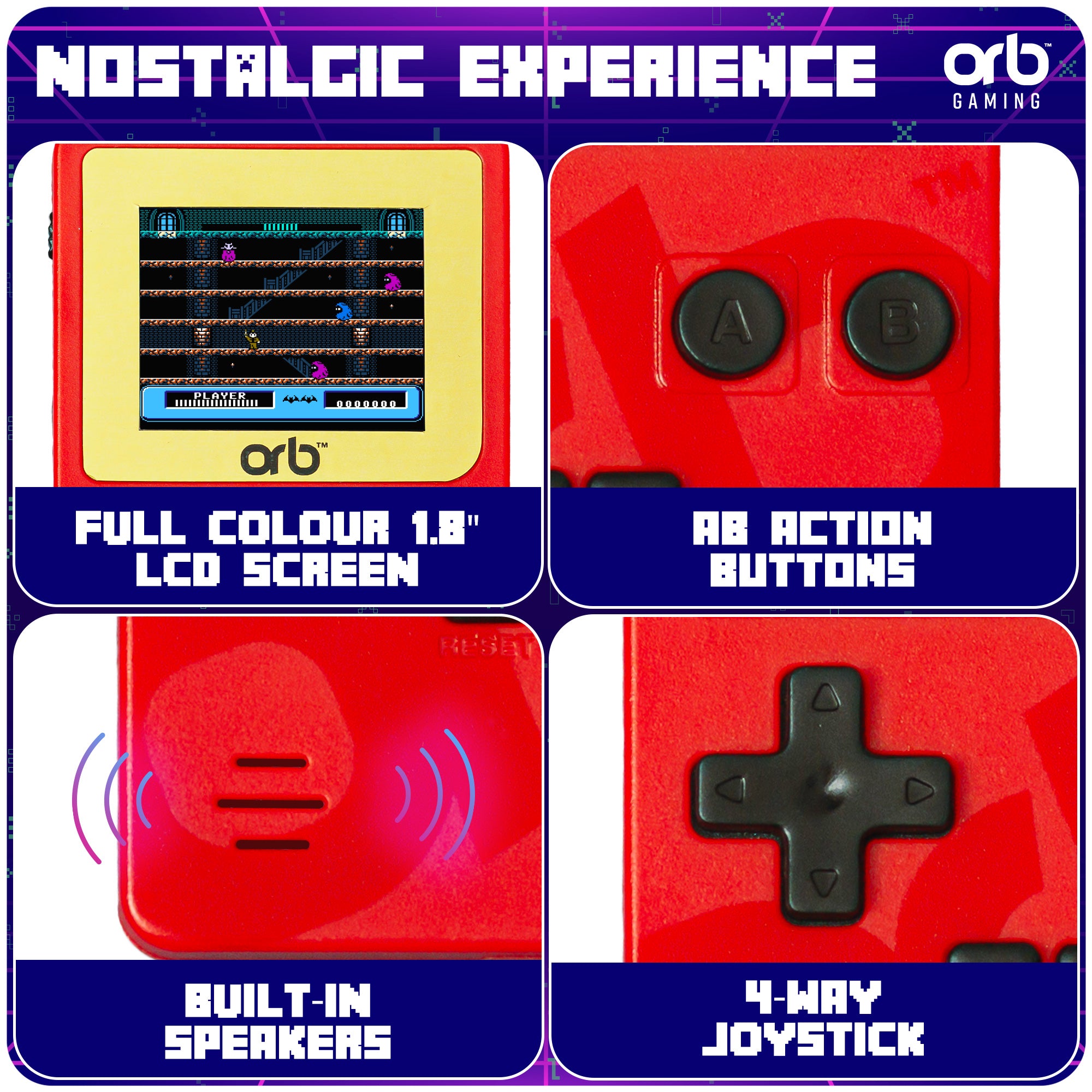 Handheld Games Console (150 Games)