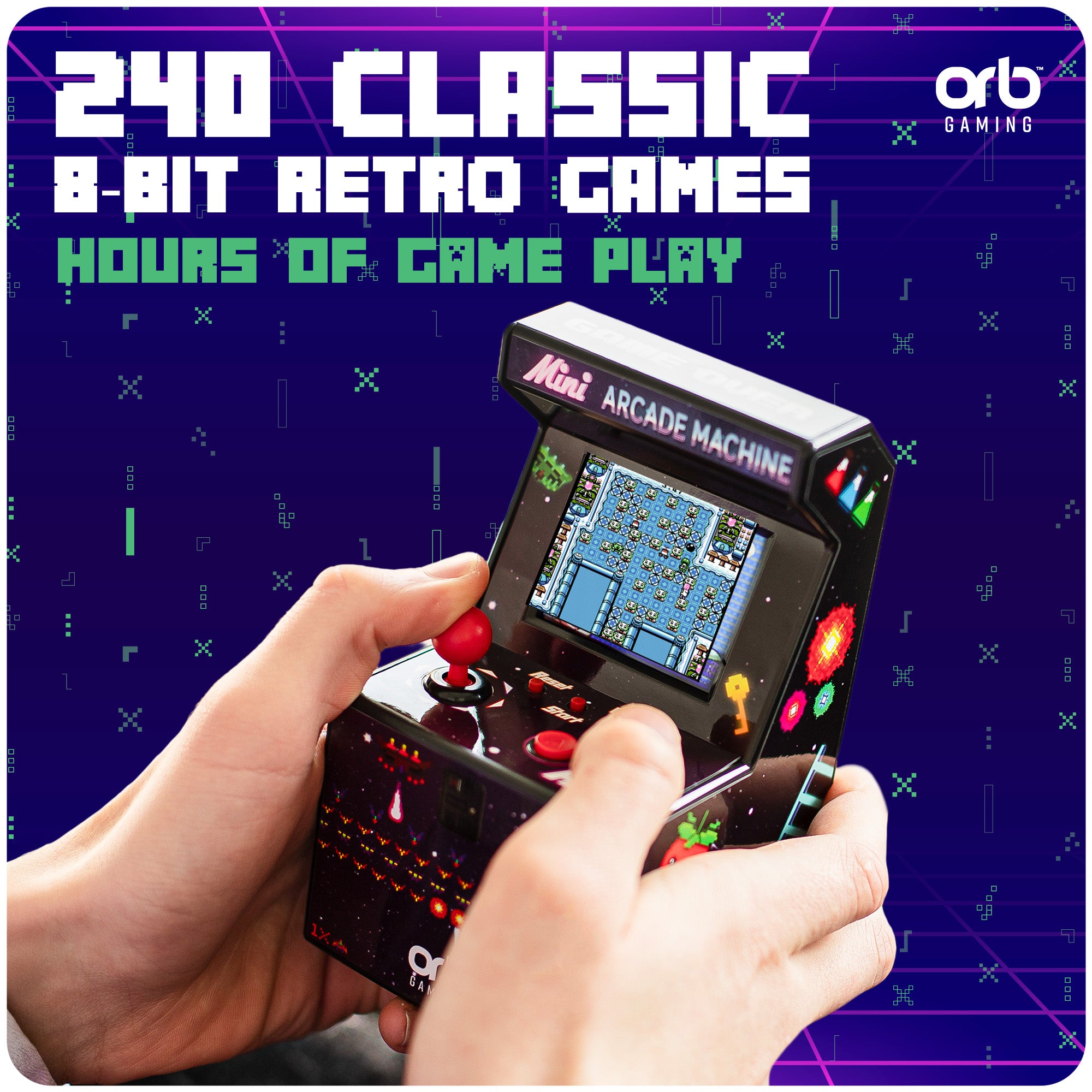 Handheld Arcade Machine (240 Games)