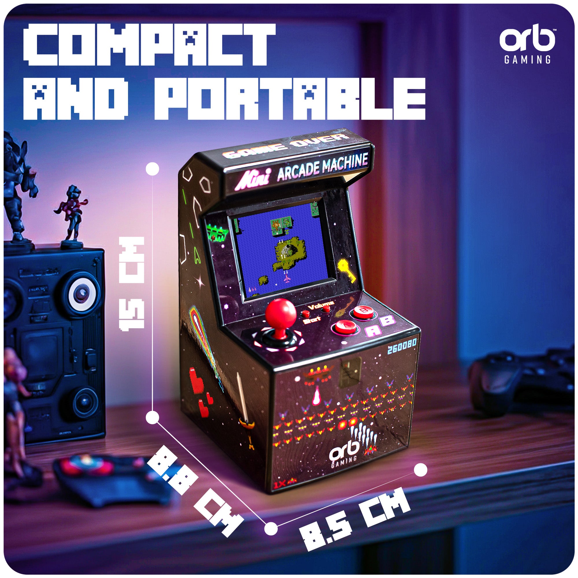 Handheld Arcade Machine (240 Games)