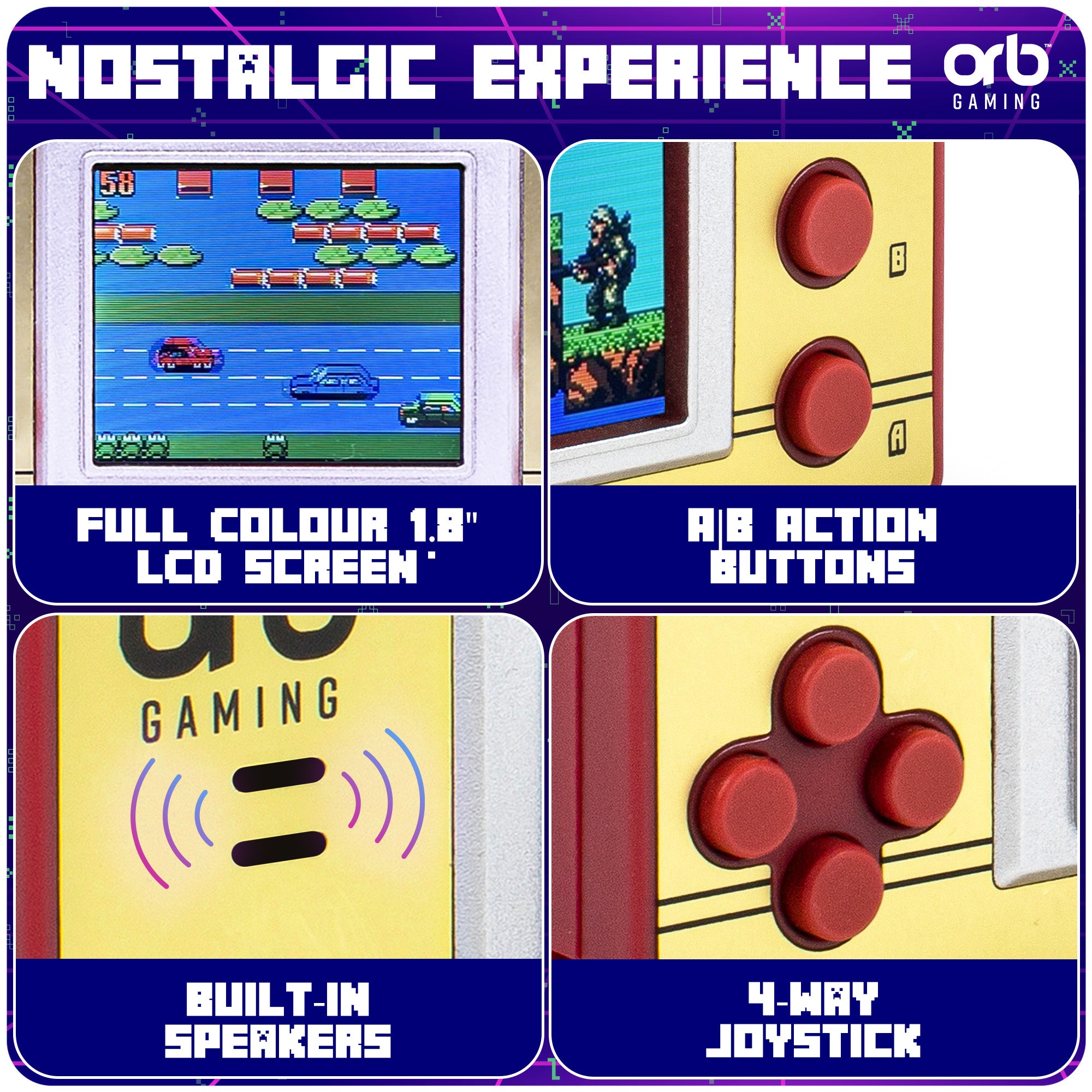 Handheld Games Console (150 Games)